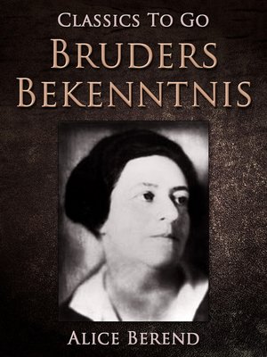 cover image of Bruders Bekenntnis